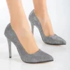 Platinum Stiletto High Heels Shoes MA-021