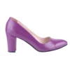 Purple Low Heel Shoes for Women MA-024