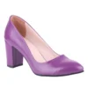Purple Low Heel Shoes for Women MA-024
