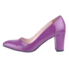 Purple Low Heel Shoes for Women MA-024