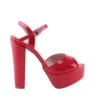 Red Platform High Heel Shoes for Women MA-027