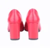 Red Low Heel Shoes for Women MA-024