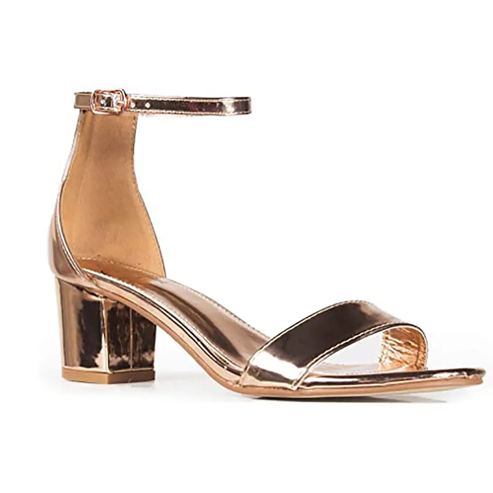 Rose Short Heel Sandals for Women RA-155