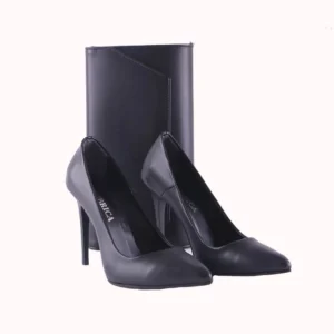 Skin Stiletto Shoes and Bag Set for Women MA-021