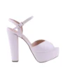 White Platform Wedding Evening Shoes MA-027