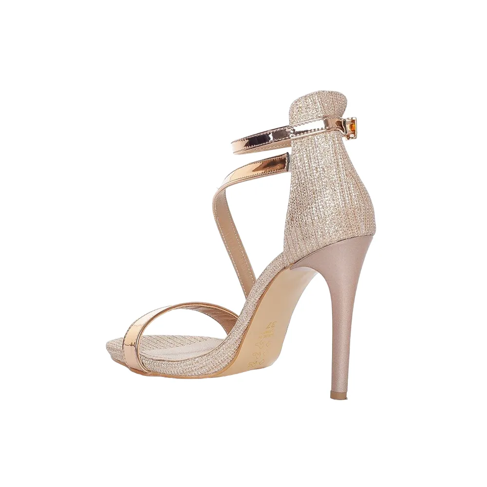 Rose Strappy Stiletto Heels for Women RA-802