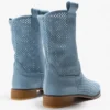 Blue Summer Cowboy Boots for Women RA-8010