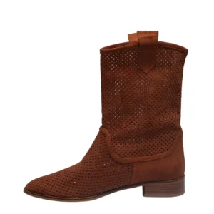 Brown Summer Cowboy Boots for Women RA-8010