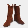 Brown Summer Cowboy Boots for Women RA-8010