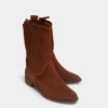 Brown Summer Cowboy Boots for Women RA-8010
