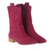 Burgundy Summer Cowboy Boots for Women RA-8010