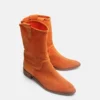 Orange Summer Cowboy Boots for Women RA-8010