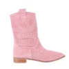 Pink Summer Cowboy Boots for Women RA-8010
