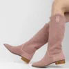 Pink Western Cowboy Boots for Women RA-8011